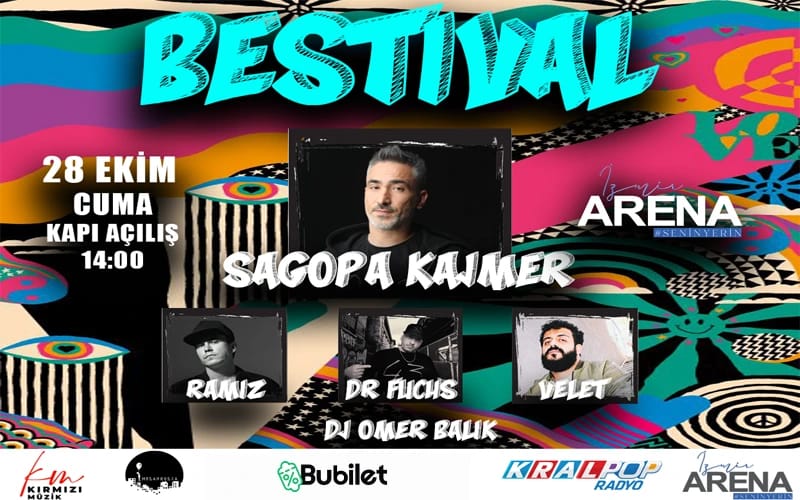 Bestival - Sagopa Kajmer - Ramiz - Velet - Dr Fuchs - DJ Ömer Balık