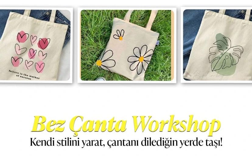 Bez Çanta Boyama Workshop 