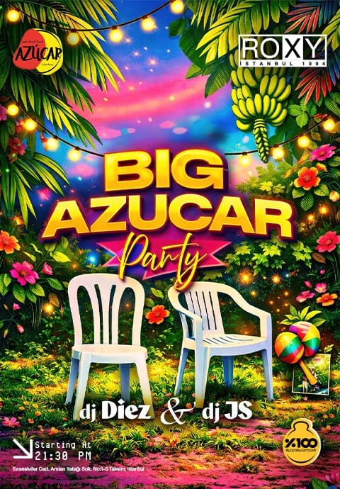 BIG AZUCAR PARTY AT ROXY