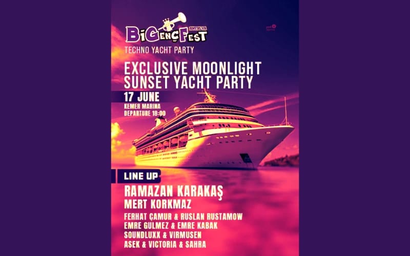 BiGençFest Techno Yacht Party