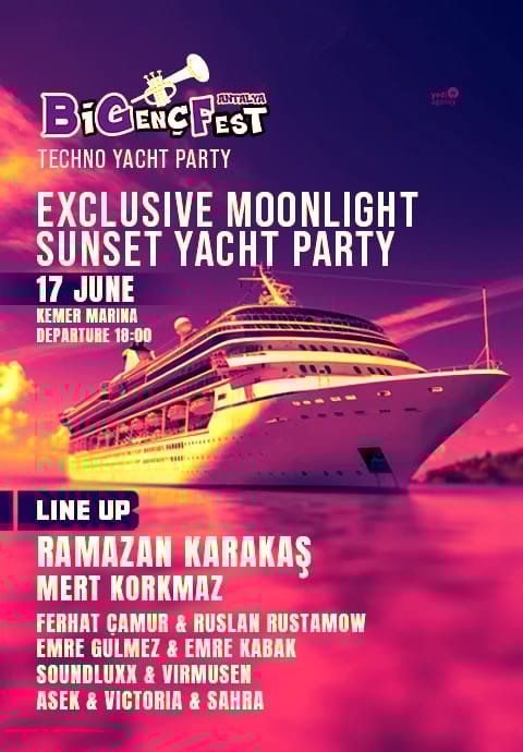 BiGençFest Techno Yacht Party