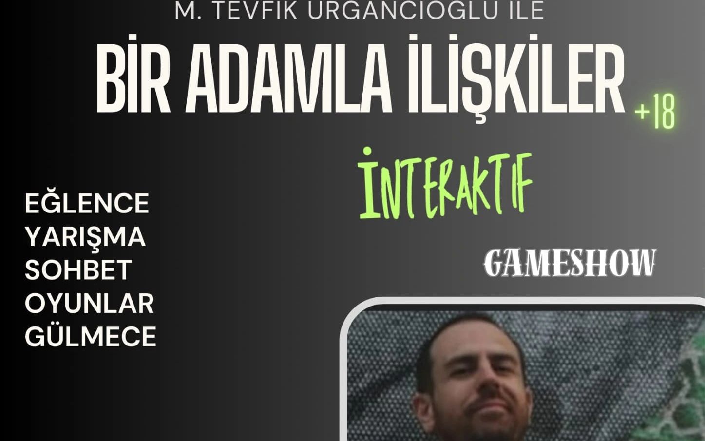 Bir Adamla İlişkiler poster