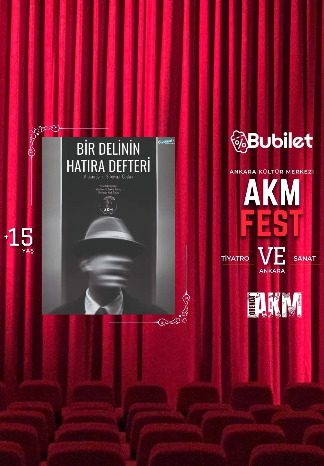 Bir Delinin Hatıra Defteri Oyunu - AKM FEST