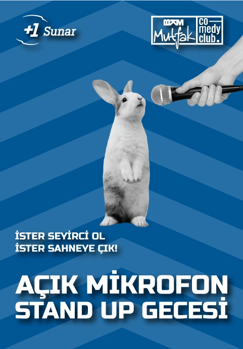 BKM Mutfak Açık Mikrofon Stand Up Gecesi