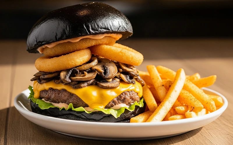 Black Burger Workshop poster