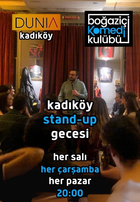 Boğaziçi Komedi Kulübü - Kadıköy Stand-up Gecesi