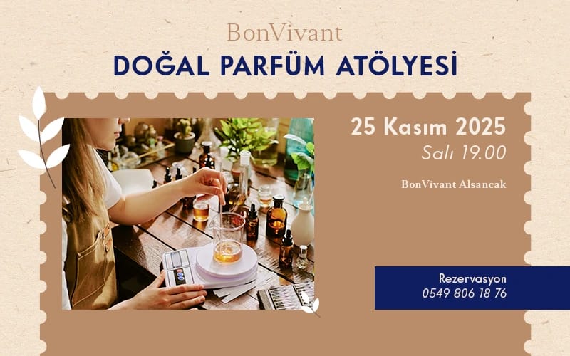 BonVivant Doğal Parfüm Atölyesi poster