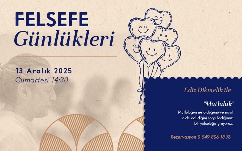 BonVivant Felsefe Günlükleri : Mutluluk poster