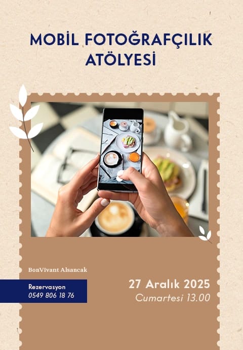 BonVivant Mobil Fotoğrafçılık Atölyesi