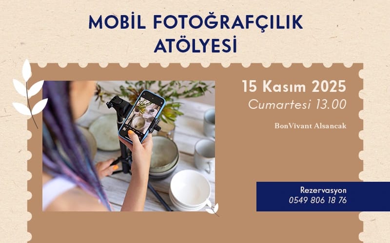 BonVivant Mobil Fotoğrafçılık Atölyesi