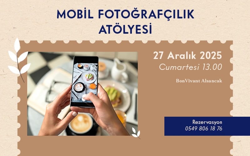 BonVivant Mobil Fotoğrafçılık Atölyesi poster