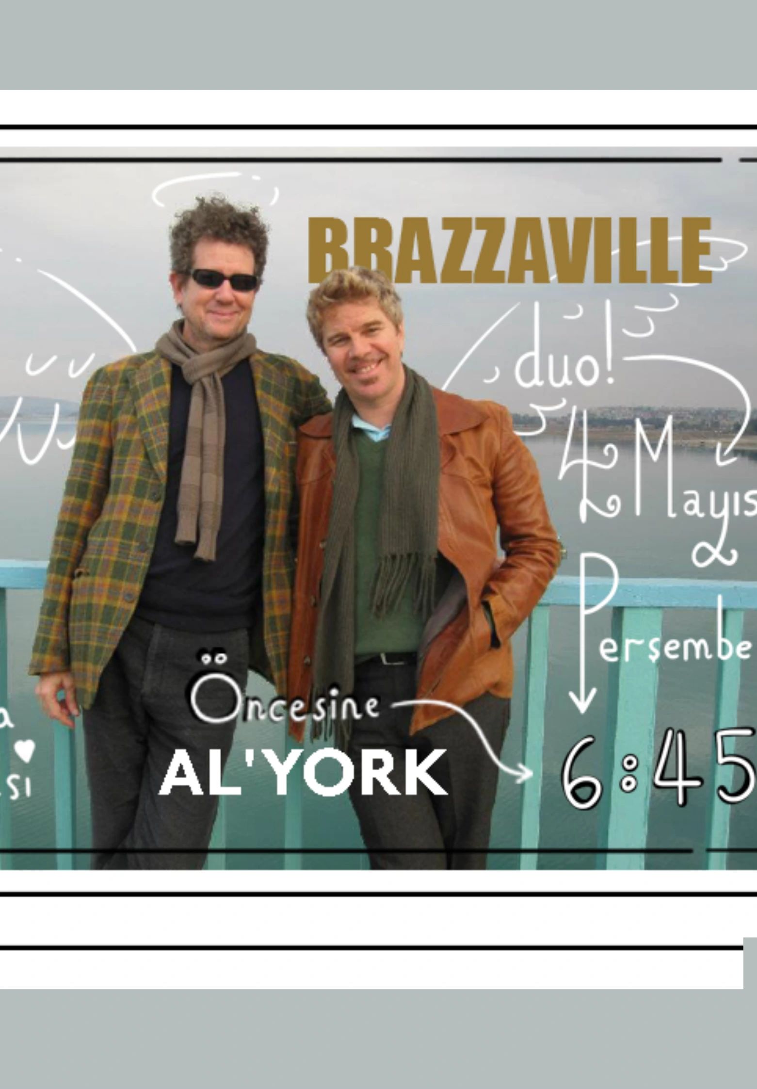 Brazzaville (Duo) Warm Up w/Al'York Konseri