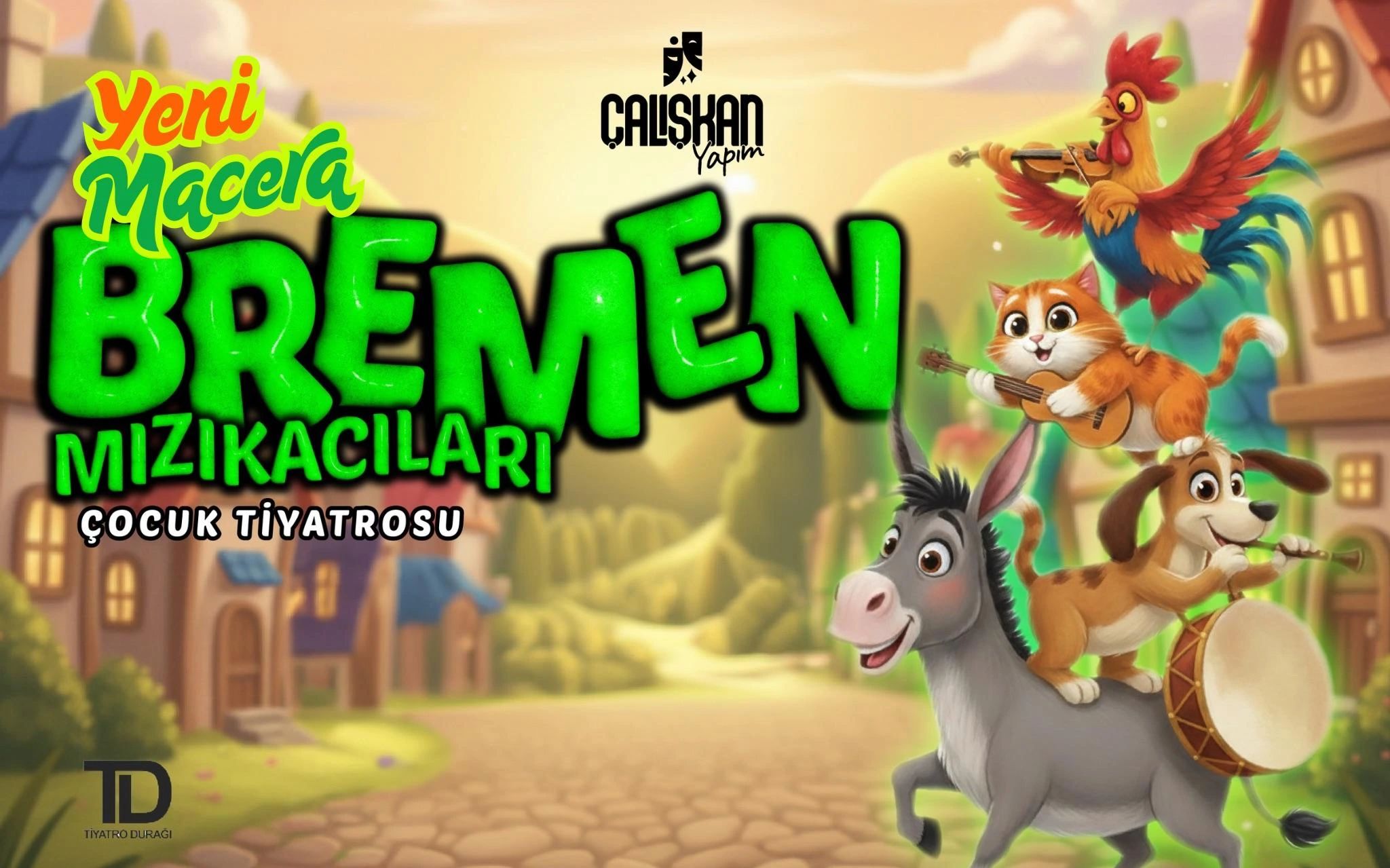 Bremen Mızıkacıları Yeni Macera Çocuk Oyunu