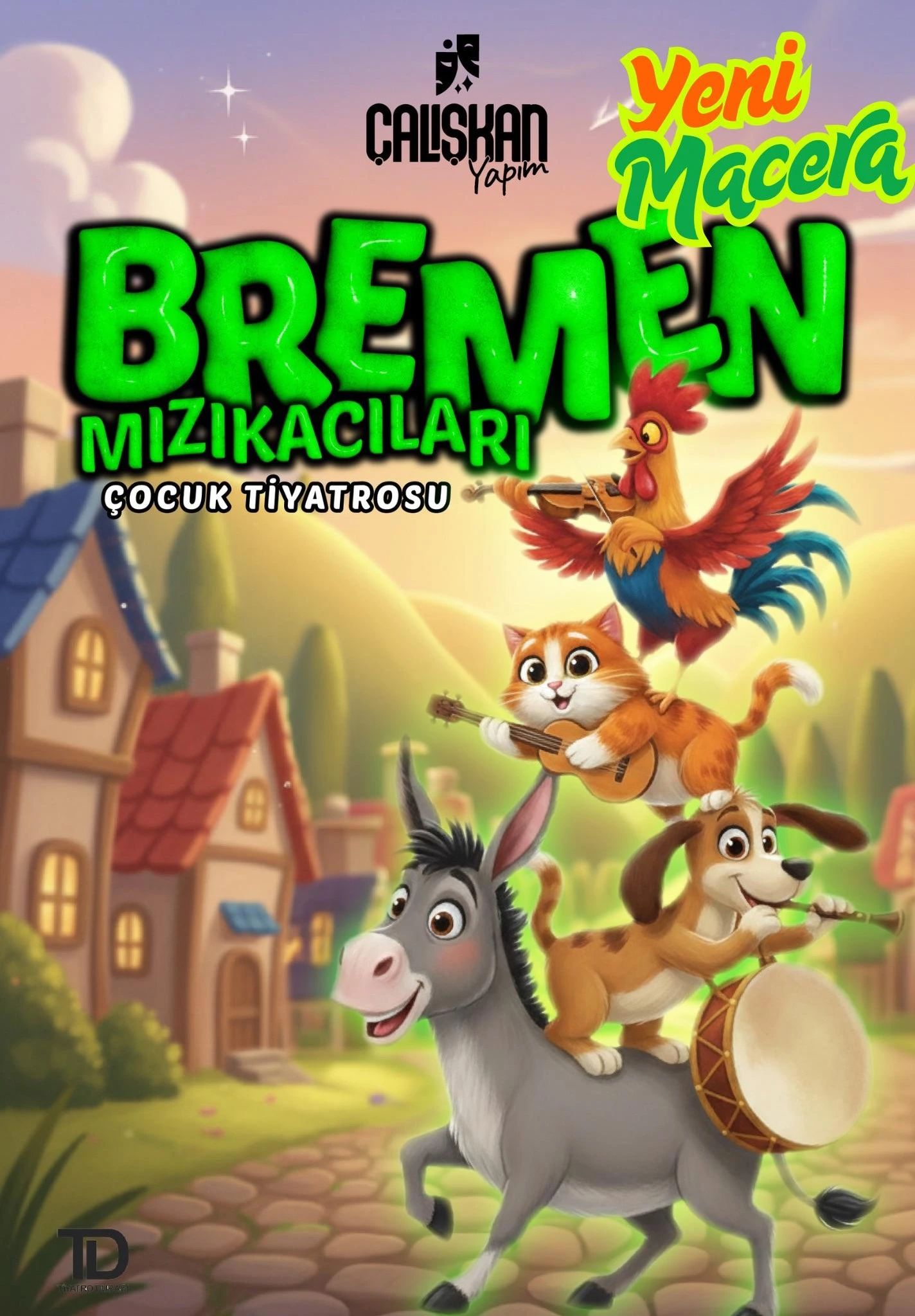 Bremen Mızıkacıları Yeni Macera Çocuk Oyunu