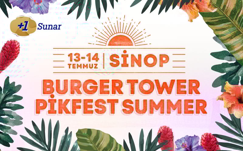 Burger Tower PikFest Sinop
