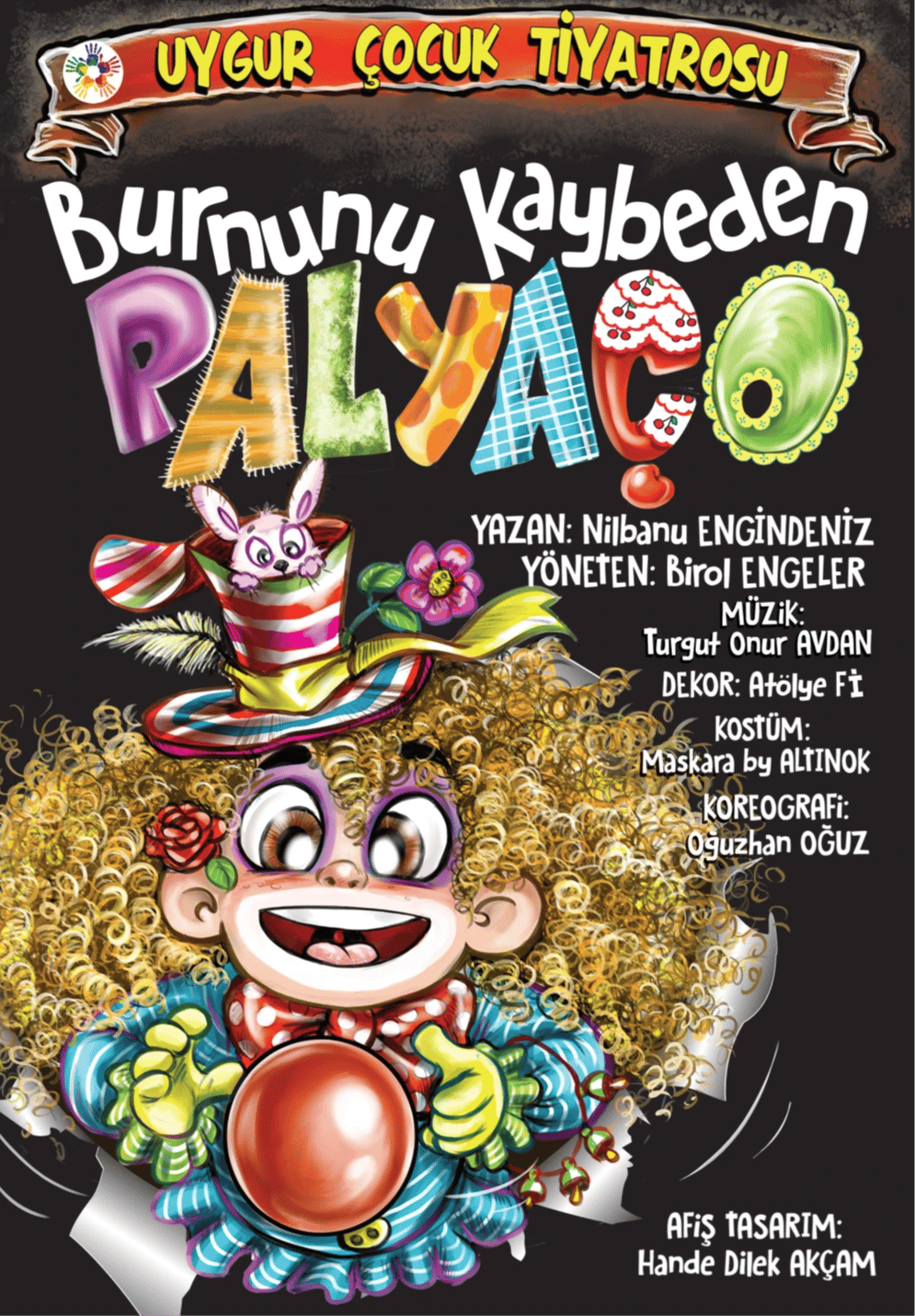 Burnunu Kaybeden Palyaço Çocuk Oyunu