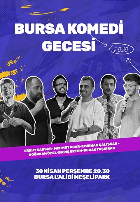 Bursa Altılı Komedi Gecesi