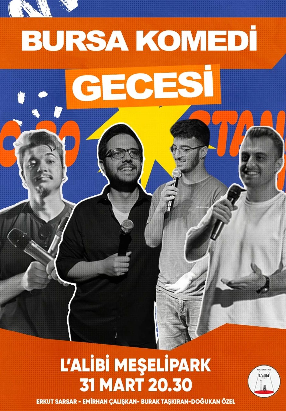 Bursa Dörtlü Komedi Gecesi