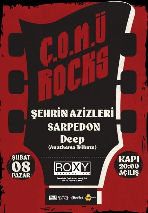 Ç.O.M.Ü ROCKS: Şehrin Azizleri, Sarpedon ve Deep (Anathema Tribute)