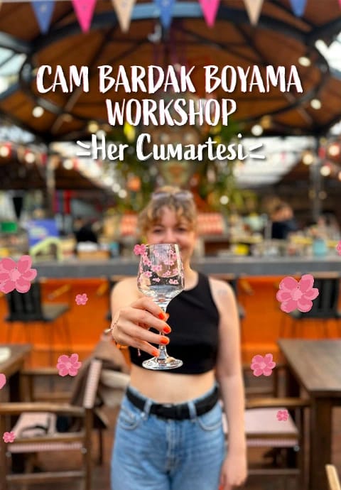 Cam Bardak Boyama Workshop