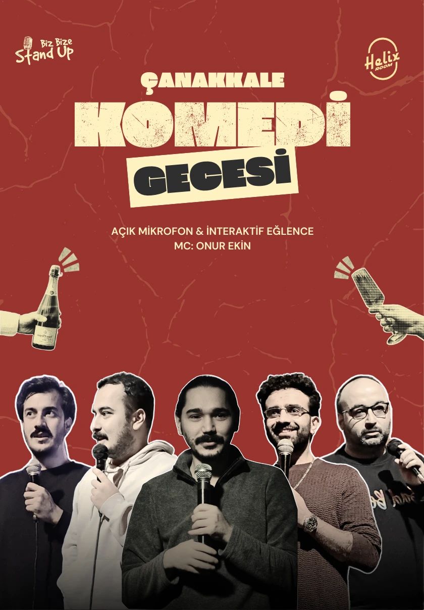 Çanakkale Komedi Gecesi & Açık Mikrofon