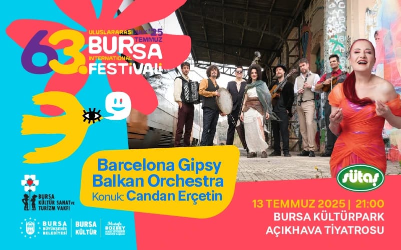 Candan Erçetin & Barcelona Gipsy Balkan Orchestra - 63. Uluslararası Bursa Festivali