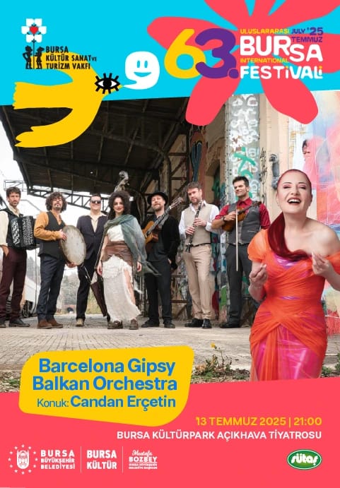 Candan Erçetin & Barcelona Gipsy Balkan Orchestra - 63. Uluslararası Bursa Festivali