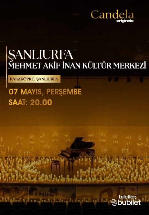 Candela Concert : Mehmet Akif İnan Konferans ve Sergi Salonu