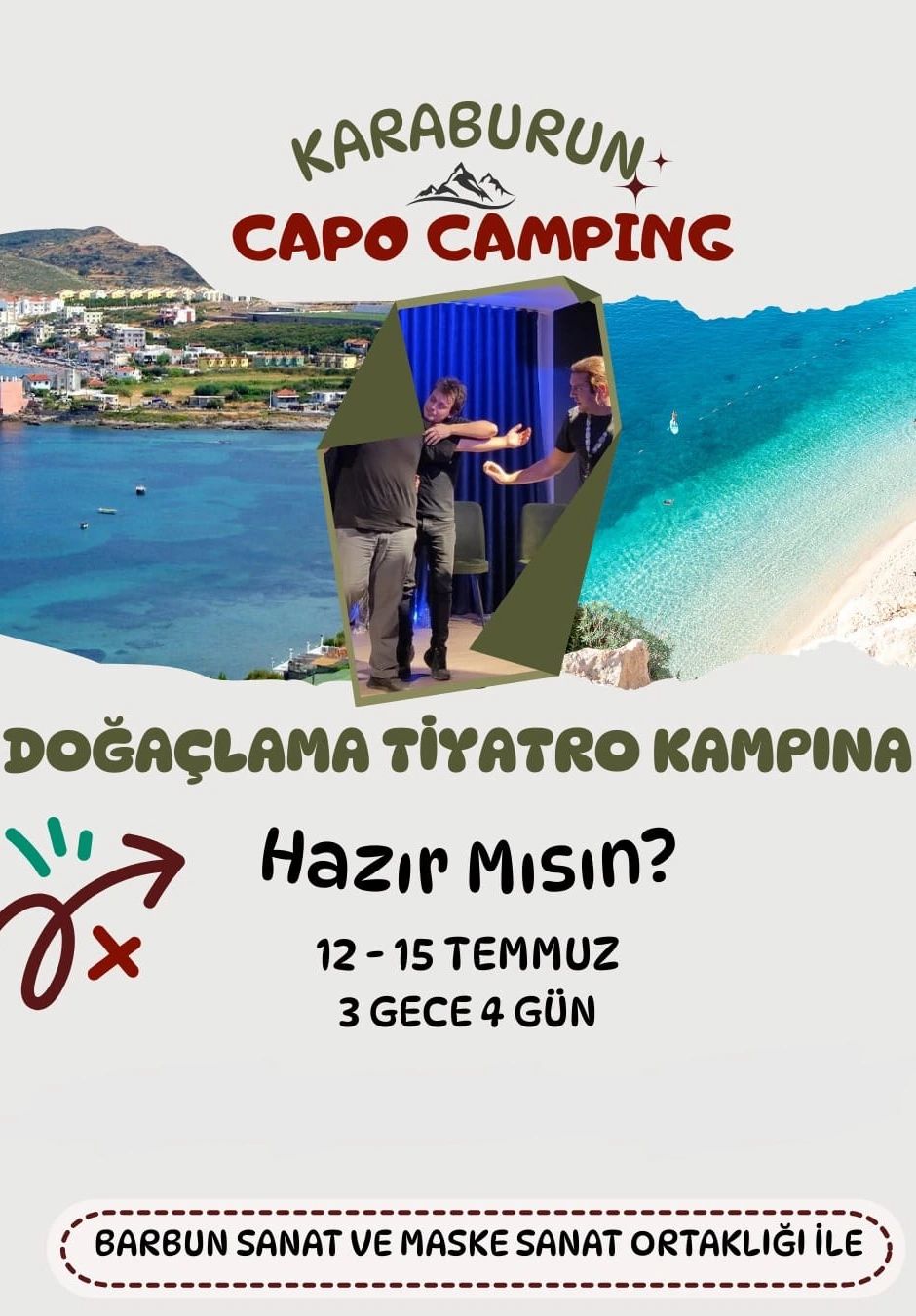 Capo Camping Doğaçlama Tiyatro Kampı