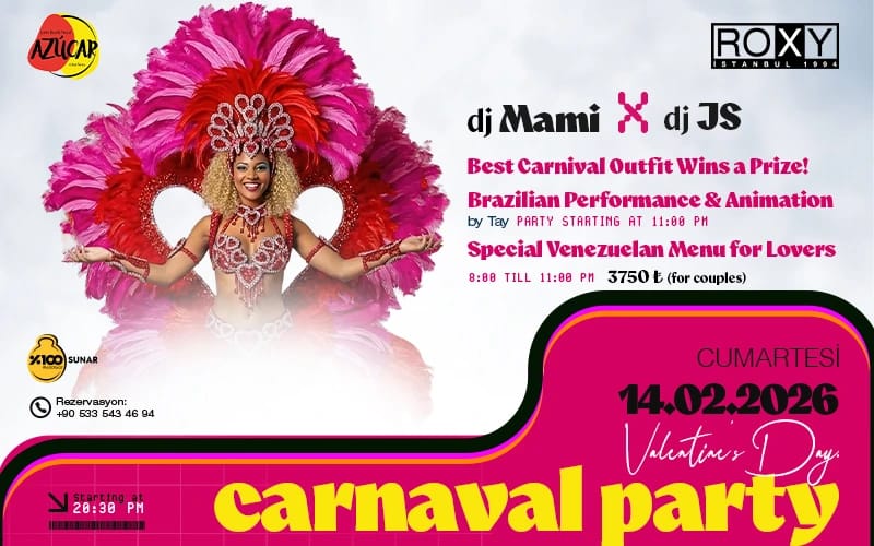 CARNAVAL PARTY & VALENTINE’S DAY