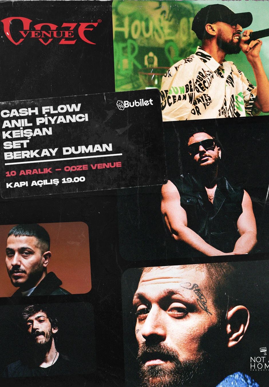 Cashflow & Anıl Piyancı & Keişan  & Set & Dj Berkay Duman Konseri
