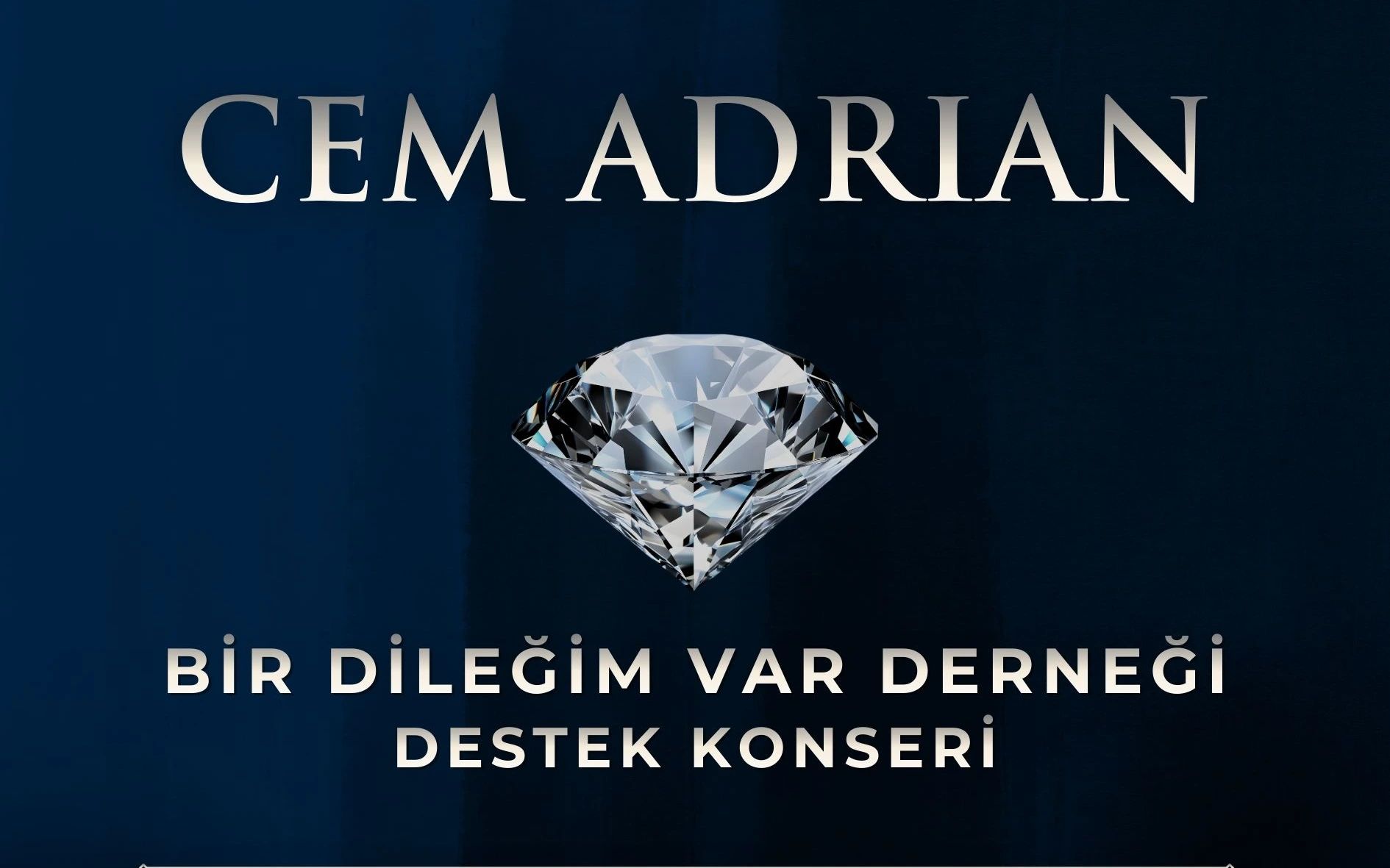 Cem Adrian '' Bir Dileğim Var'' Derneği Destek Konseri
