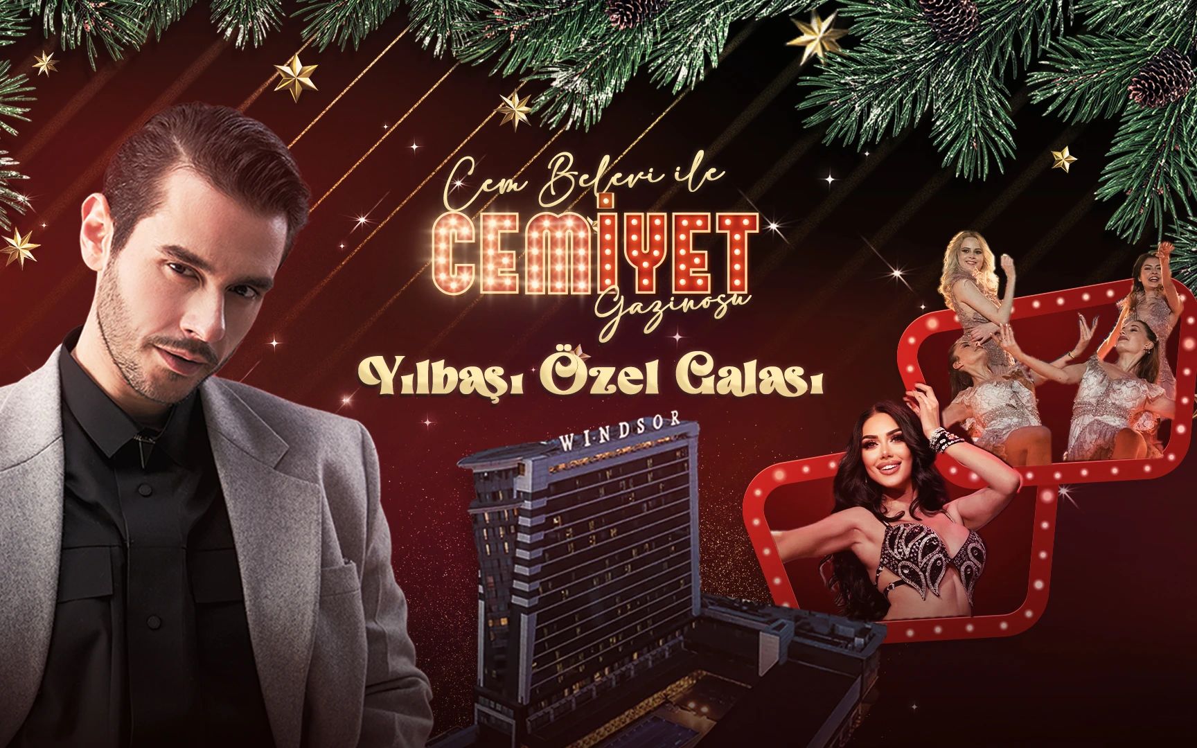 Cem Belevi Cemiyet Gazinosu Yılbaşı Özel Galası