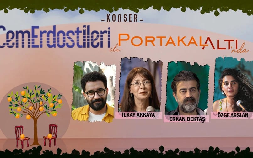 Cem Erdost İleri ile PortakalAltı'nda İlkay Akkaya, Özge Arslan ve Erkan Bektaş