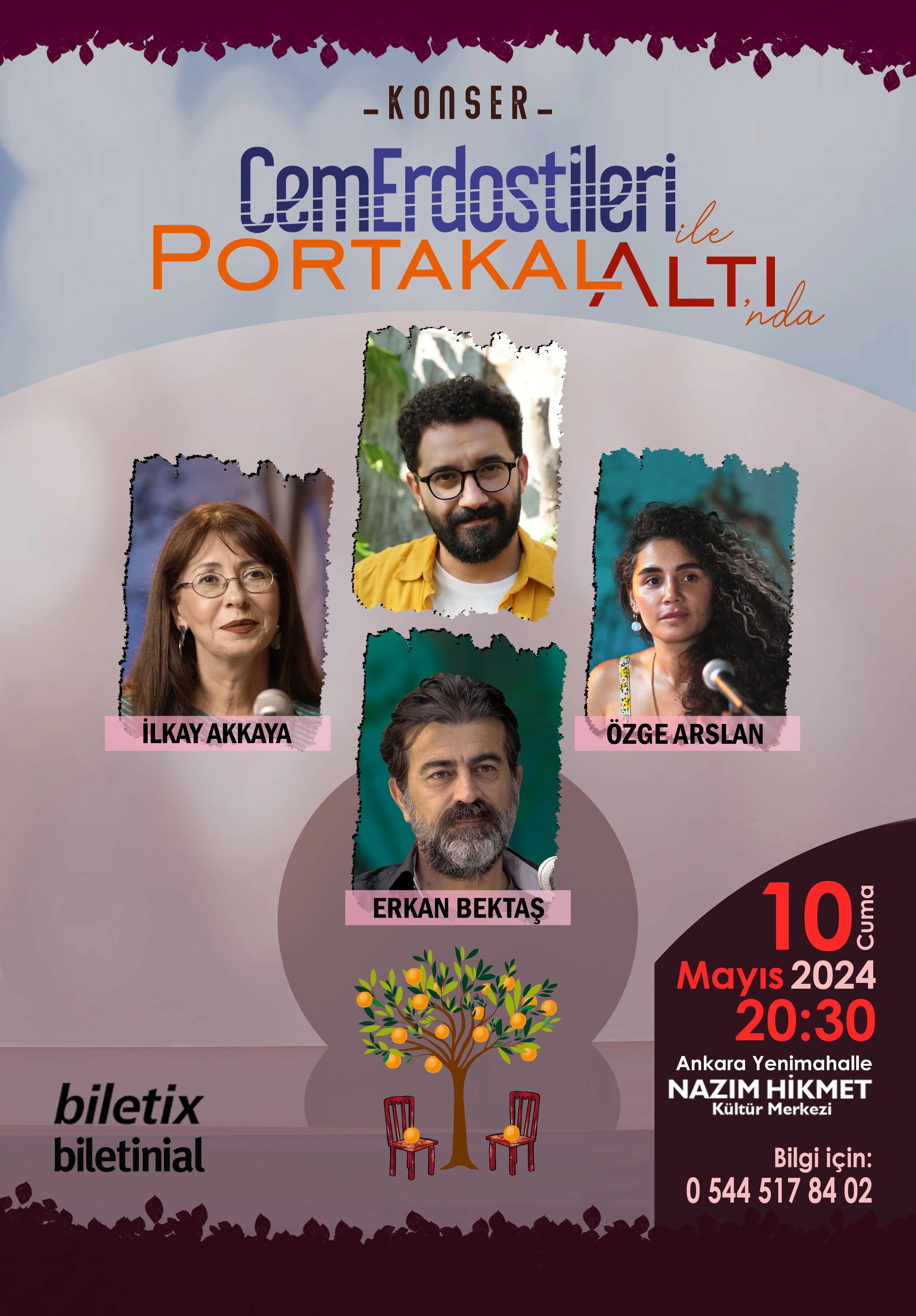 Cem Erdost İleri ile PortakalAltı'nda İlkay Akkaya, Özge Arslan ve Erkan Bektaş