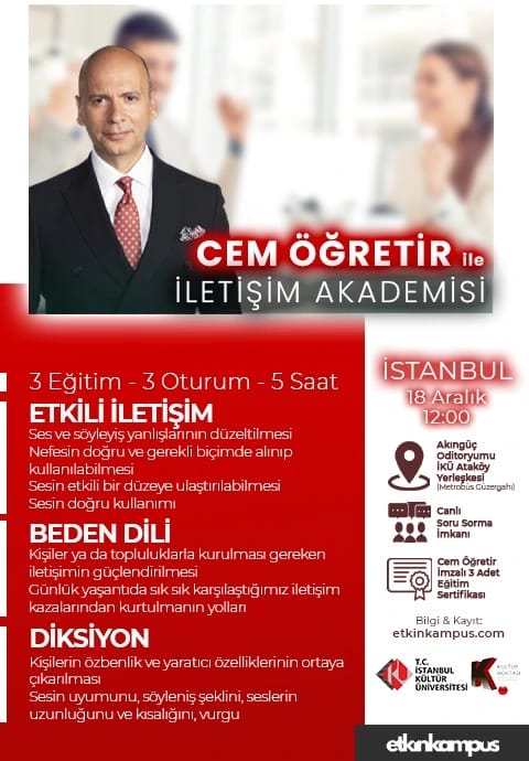 Cem Öğretir ile İletişim Akademisi