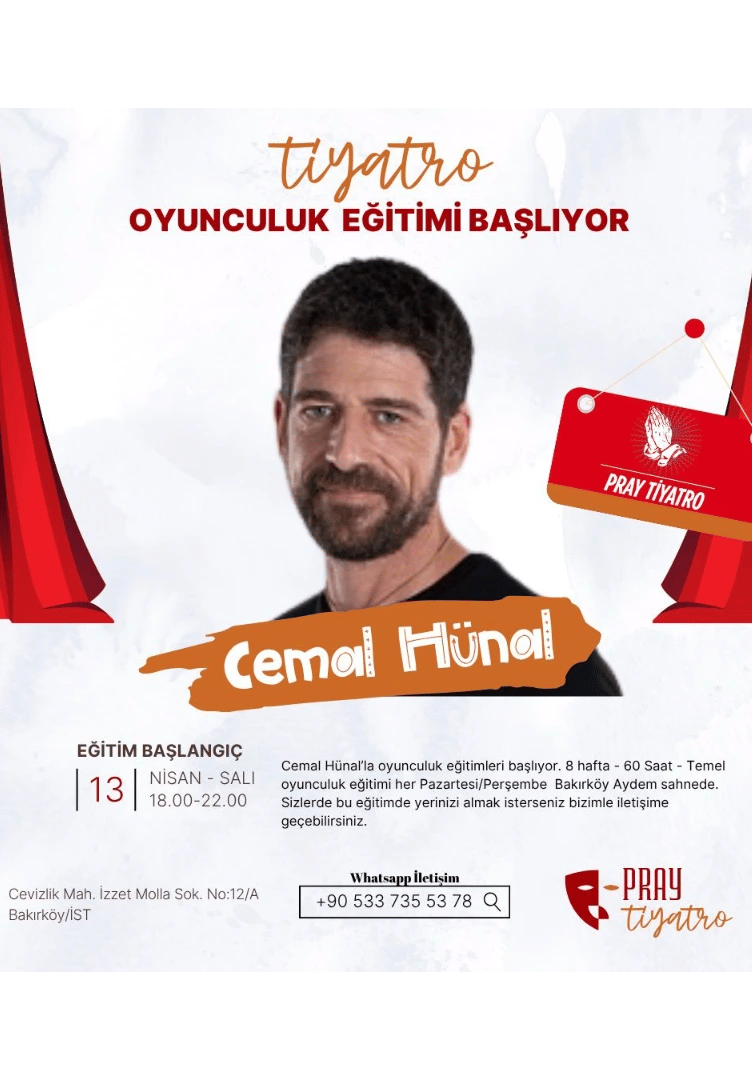 Cemal Hünal ile Oyunculuk Eğitimi 
