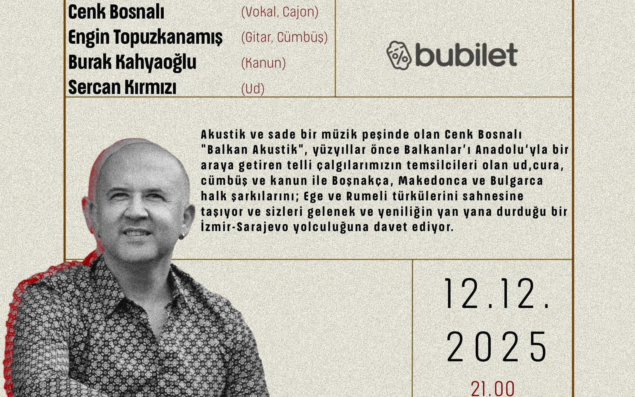 Cenk Bosnalı Balkan Akustik Konseri