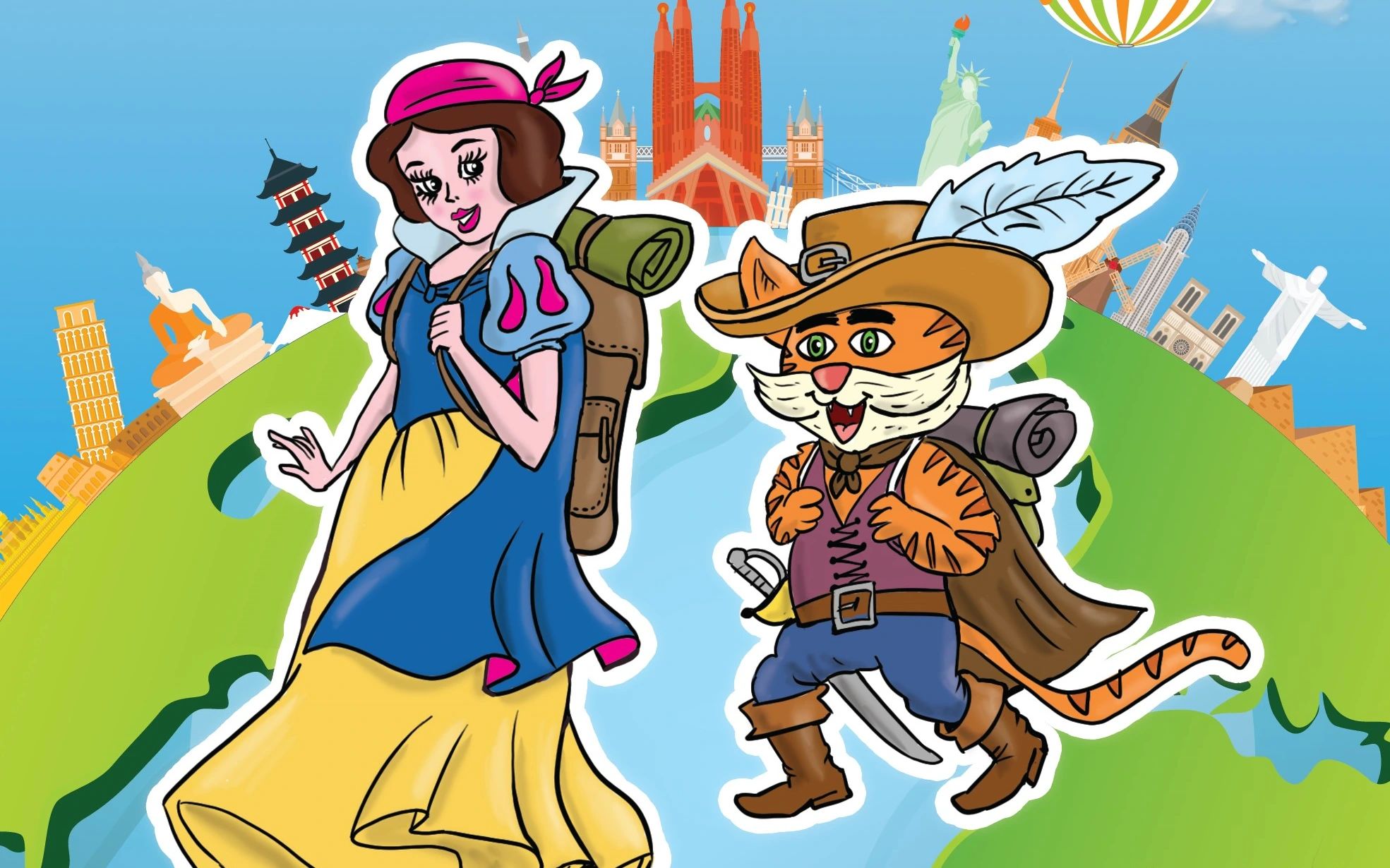 Çizmeli Kedi ve Pamuk Prenses Dünya Turunda Müzikli ve Danslı Çocuk Oyunu