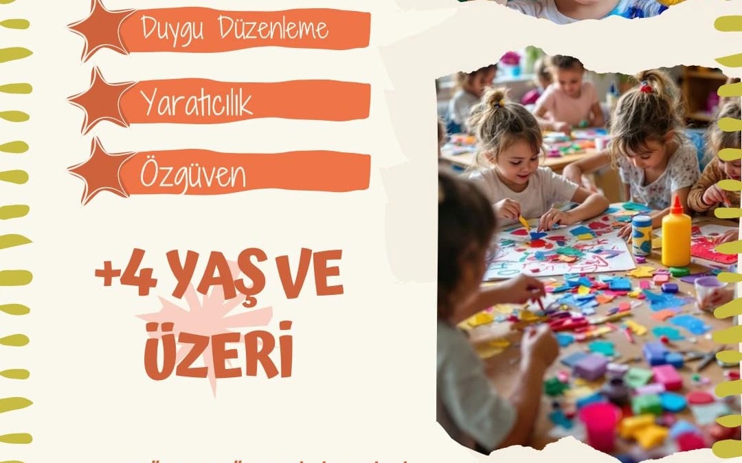 Çocuk Sanat Terapisi Atölyesi poster