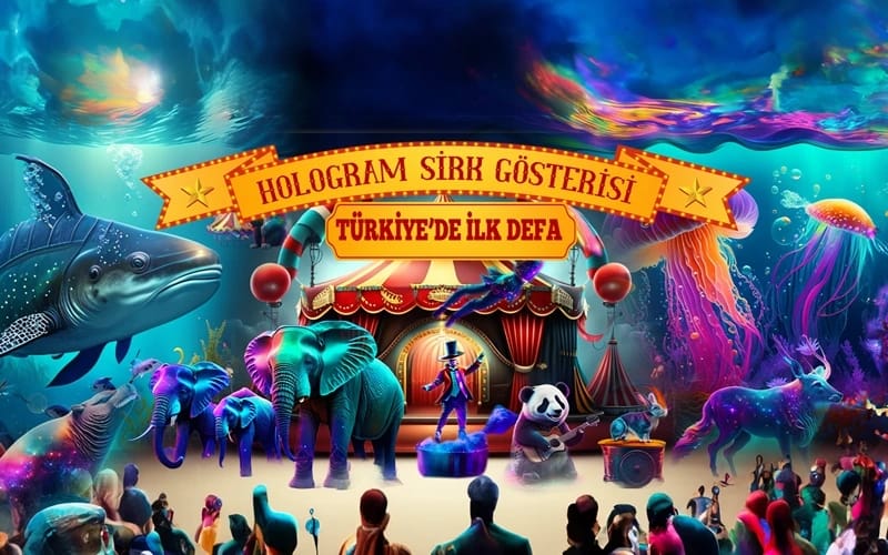 Çocuklar İçin Hologram Sirk Gösterisi