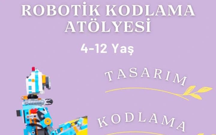 Çocuklar İçin Robotik Kodlama Atölyesi poster