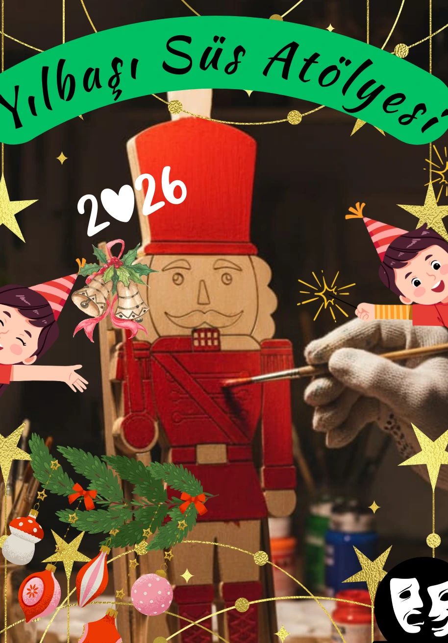 Çocuklar İçin Yılbaşı Ağacı Süsü Atölyesi!