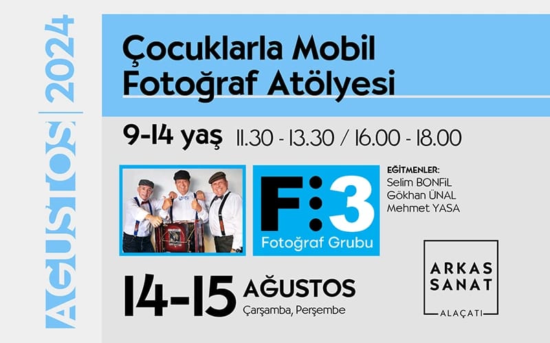 Çocuklarla Mobil Fotoğraf Atölyesi