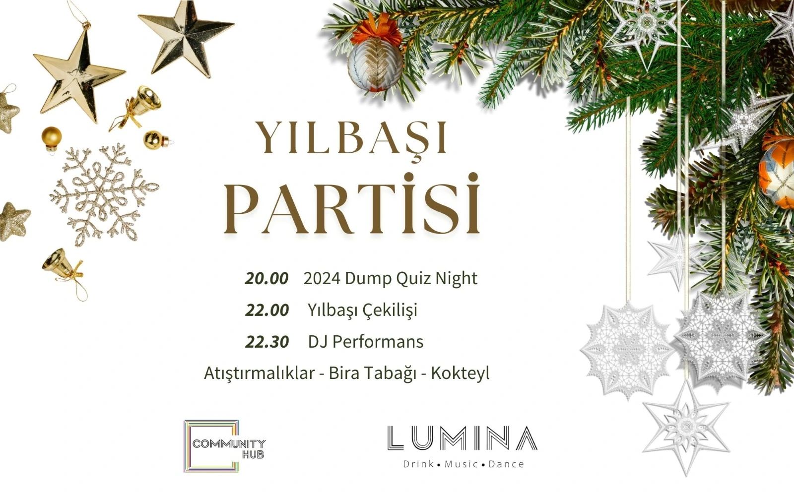 Community Hub & Lumina Yılbaşı Partisi