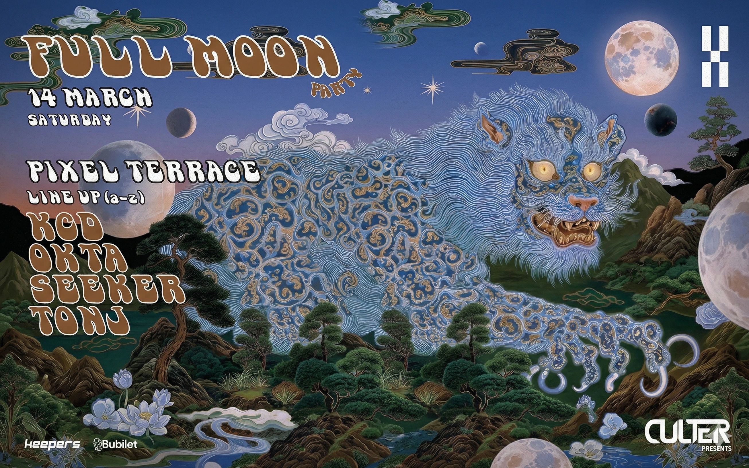 Culter Presents: Full Moon Party @terrace