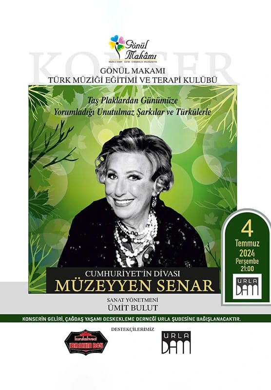 Cumhuriyet'in Divası Müzeyyen Senar Şarkıları İle Urladam 'da Anılıyor
