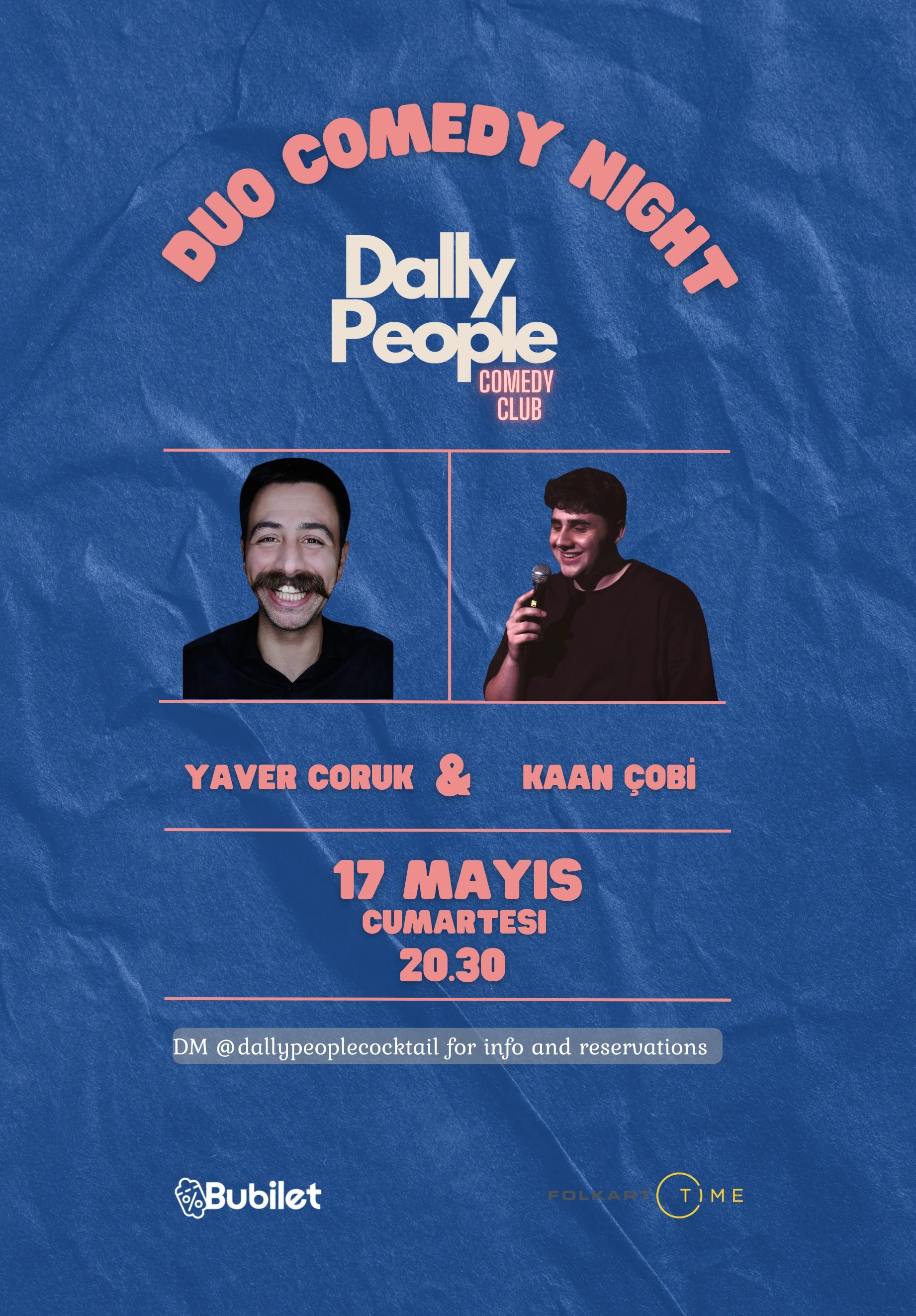 Dally People Duo Comedy Night - Yaver Coruk & Kaan Çobi