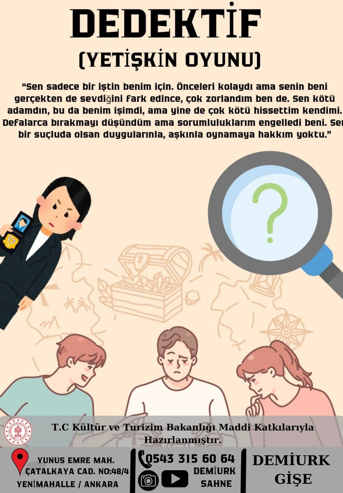 Dedektif Tiyatro Oyunu