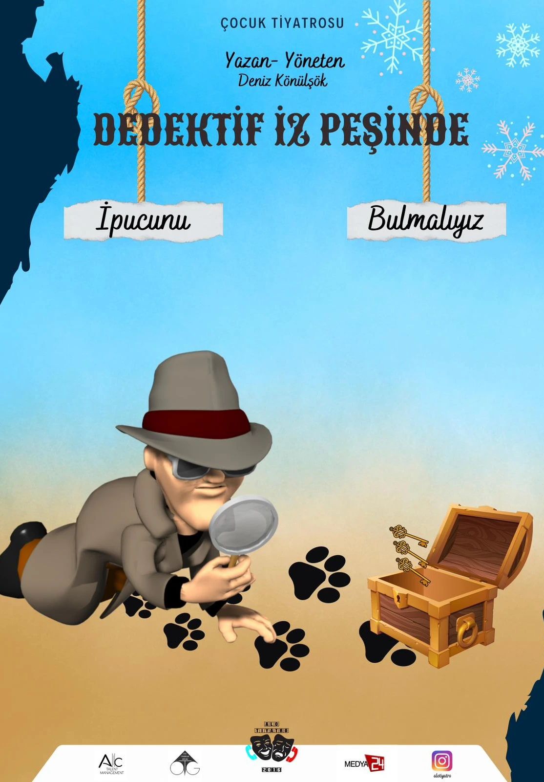 Dedektif İz Peşinde Çocuk Oyunu